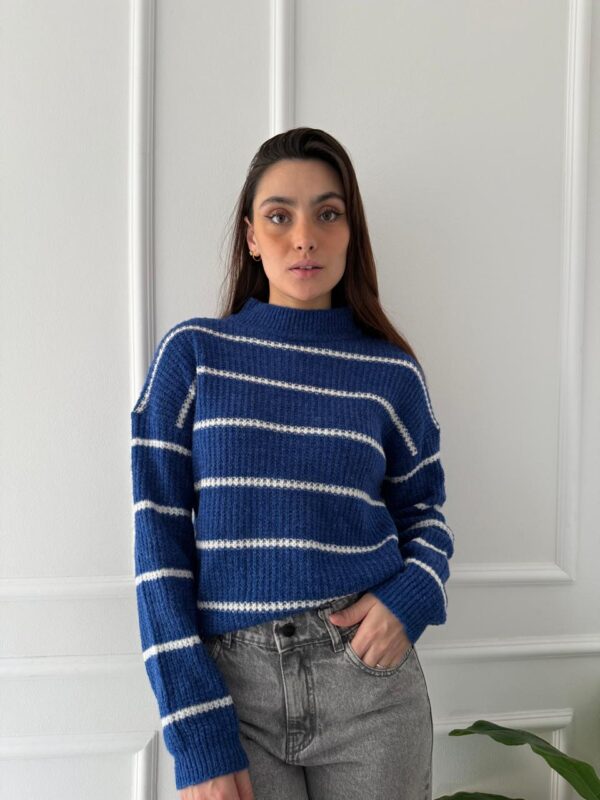 SWEATER RAYADO AZUL